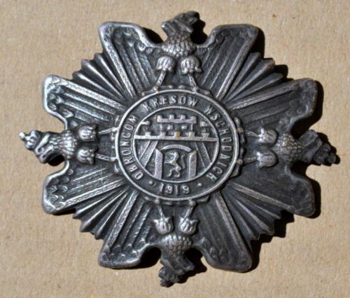 Odznaka wojskowa Obrońcom Kresów Wschodnich, 1919 r.